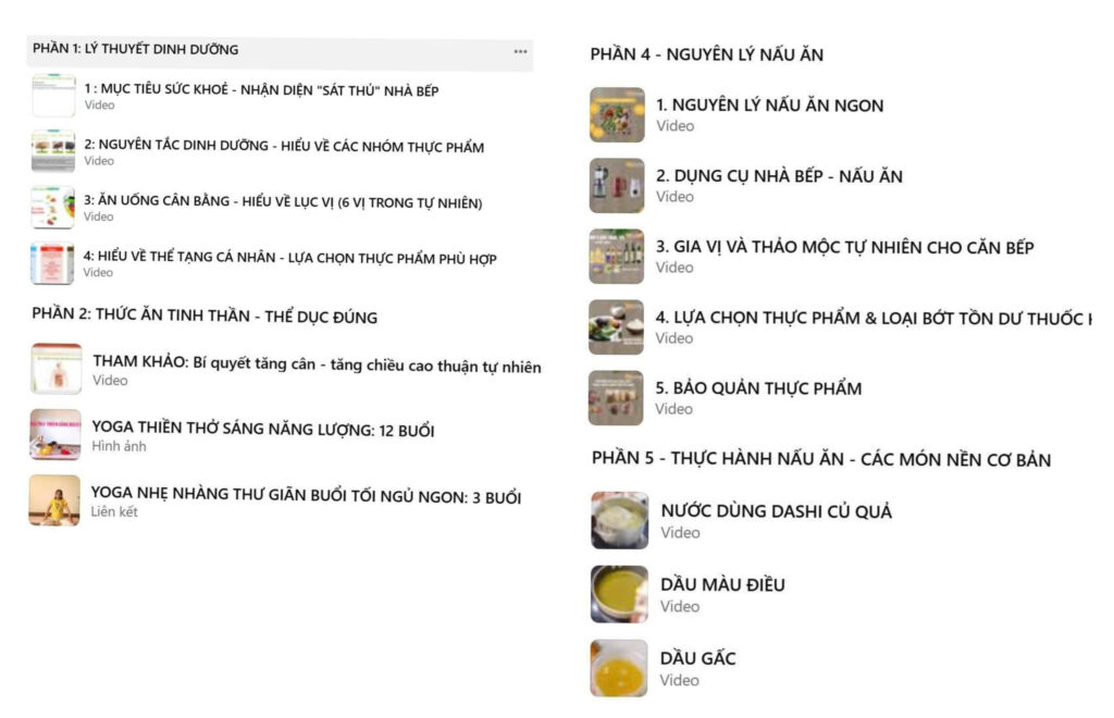 khóa ăn chay dinh dưỡng đúng cách