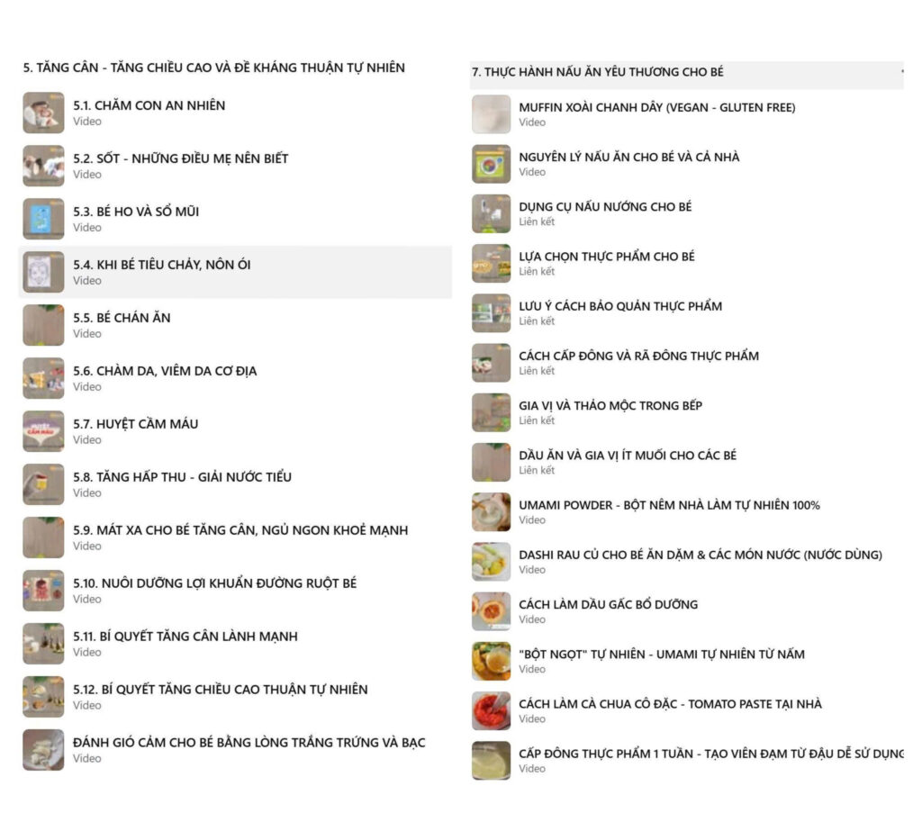 khóa ăn đúng cách cho bé