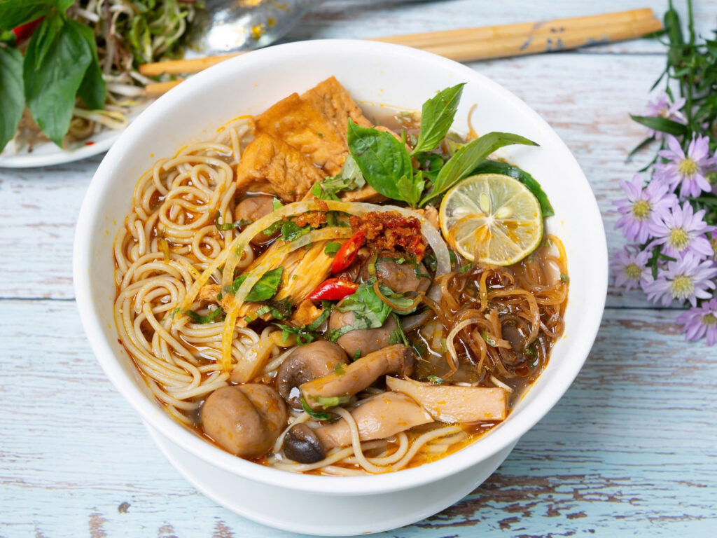 lớp học dạy món thuần chay gia vị tự nhiên